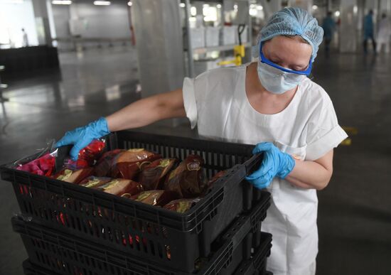 Производство хлеба на комбинате "Черемушки"