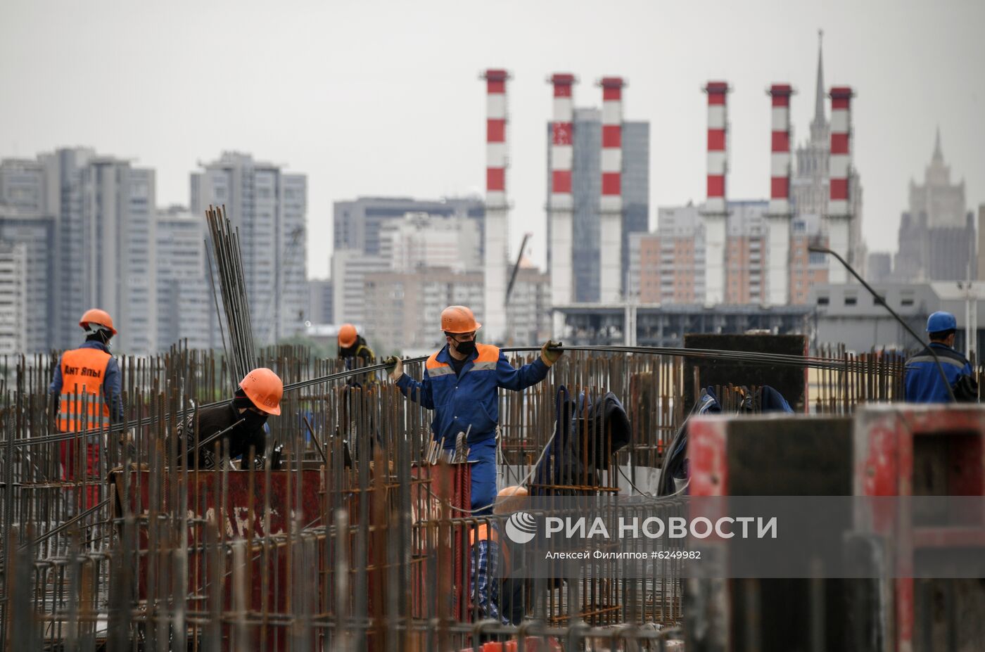 Строительство ЖК "Сердце столицы" в Москве