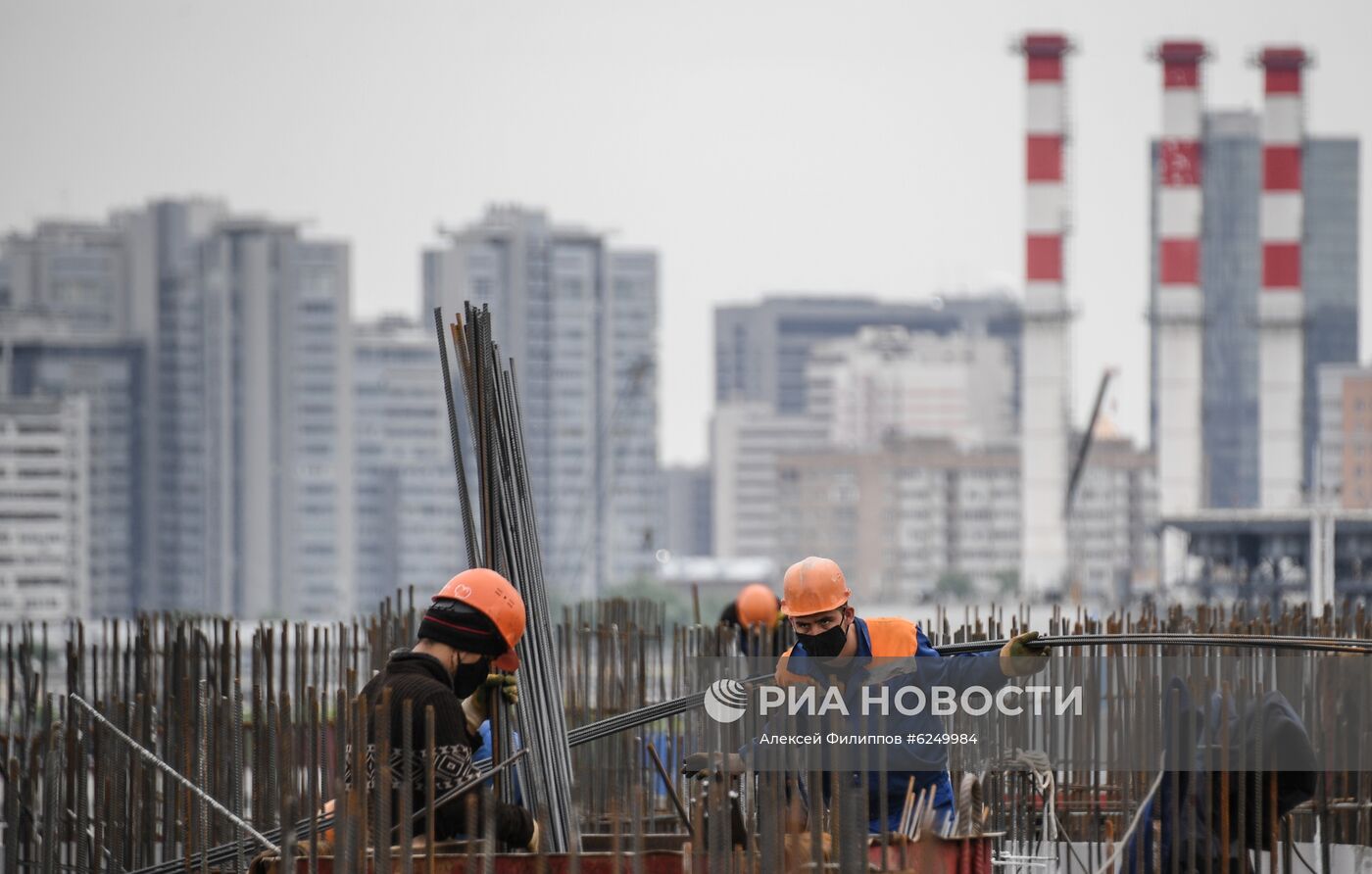 Строительство ЖК "Сердце столицы" в Москве