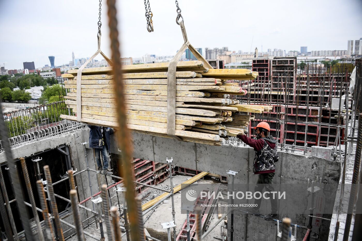 Строительство ЖК "Сердце столицы" в Москве