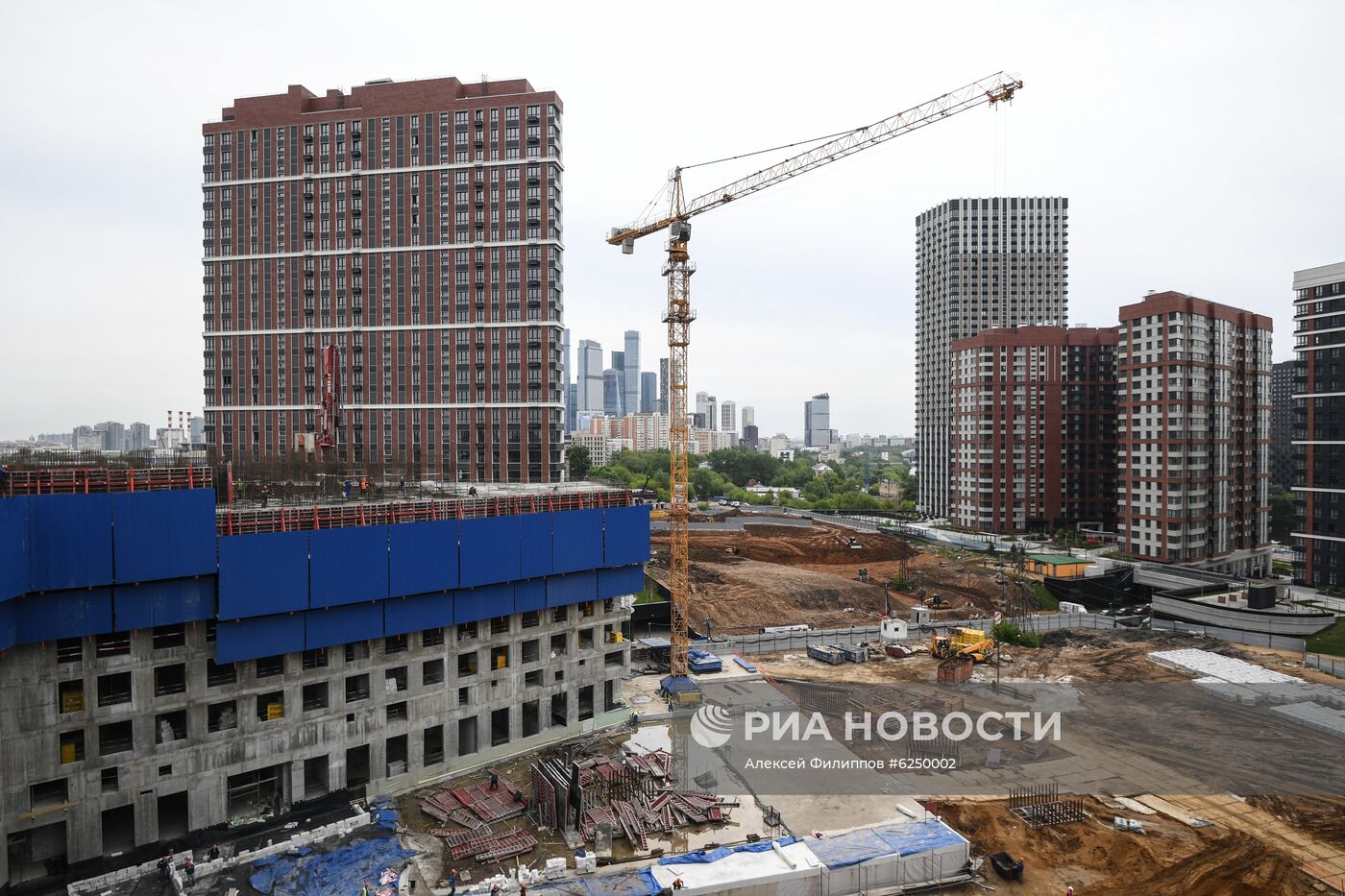 Строительство ЖК "Сердце столицы" в Москве