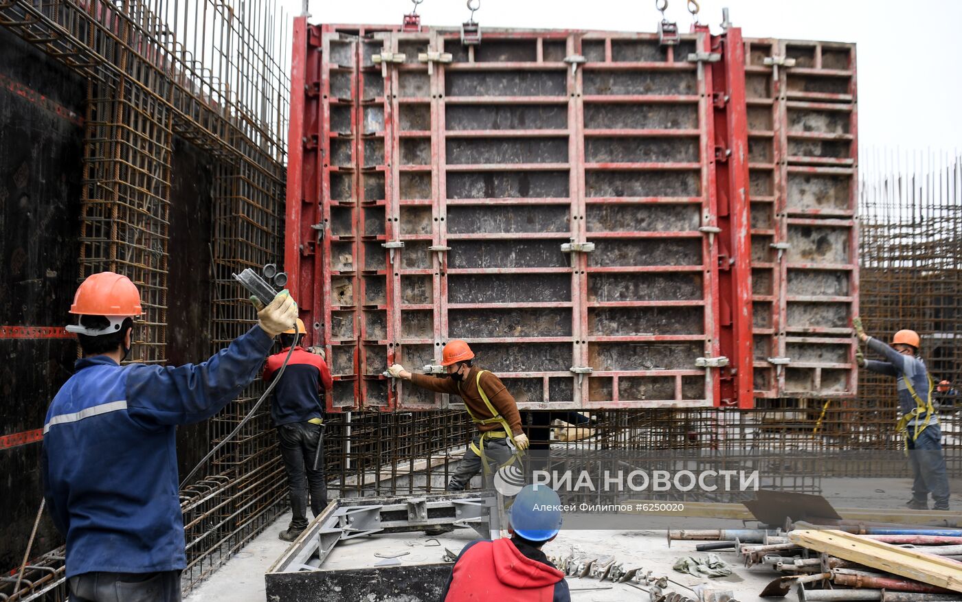 Строительство ЖК "Сердце столицы" в Москве