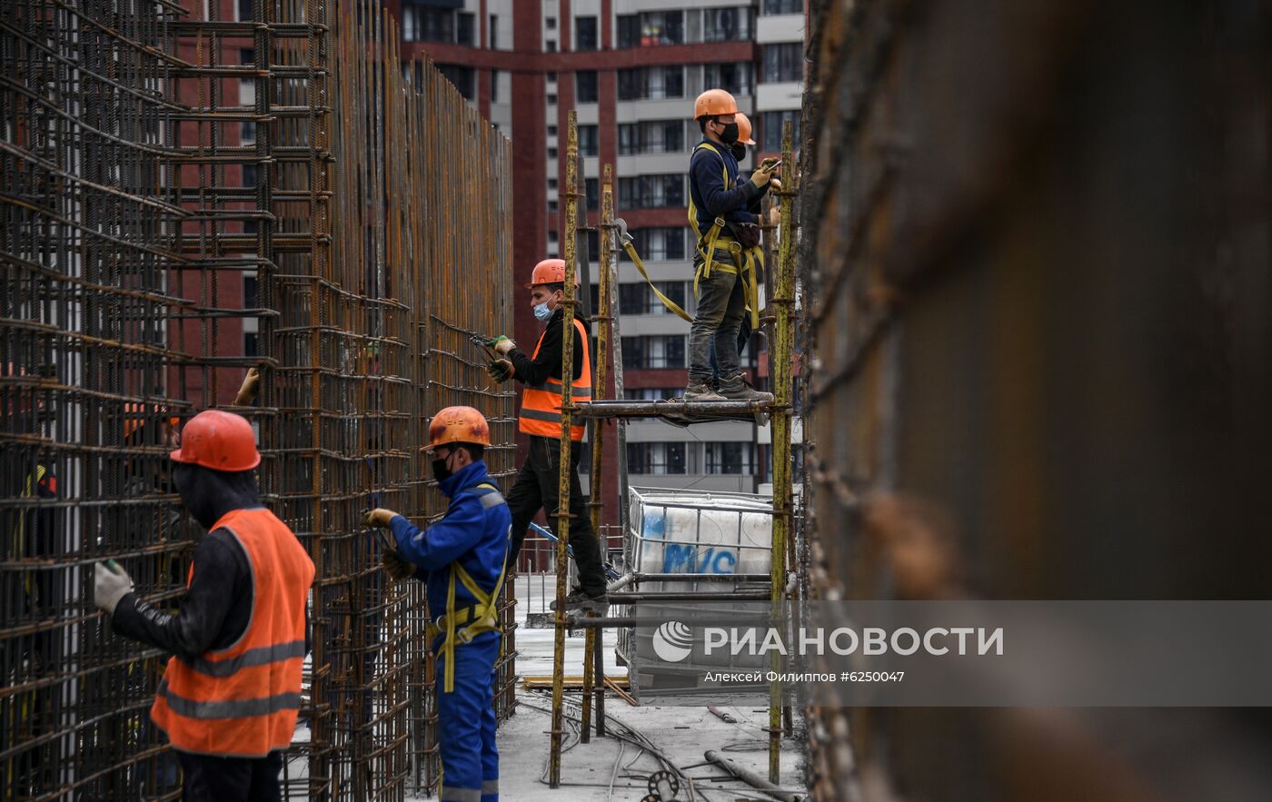 Строительство ЖК "Сердце столицы" в Москве