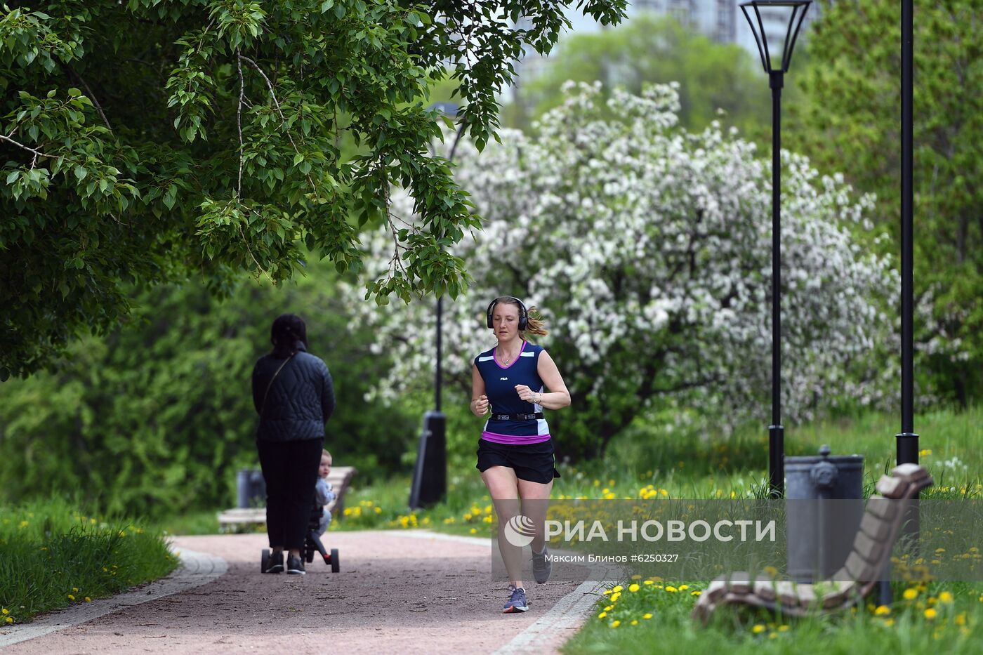 Москва во время режима самоизоляции жителей