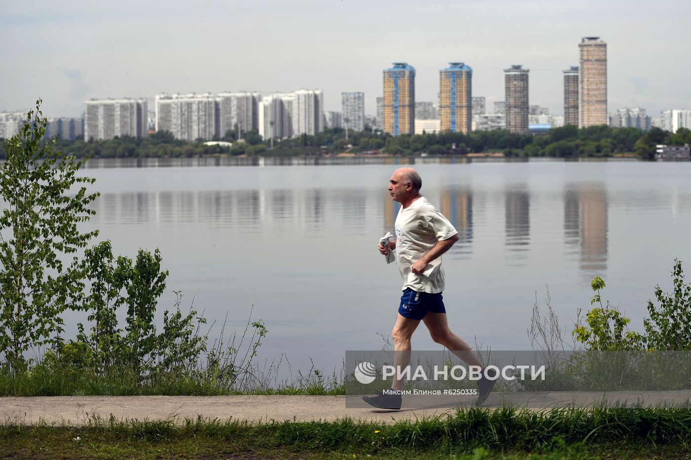 Москва во время режима самоизоляции жителей