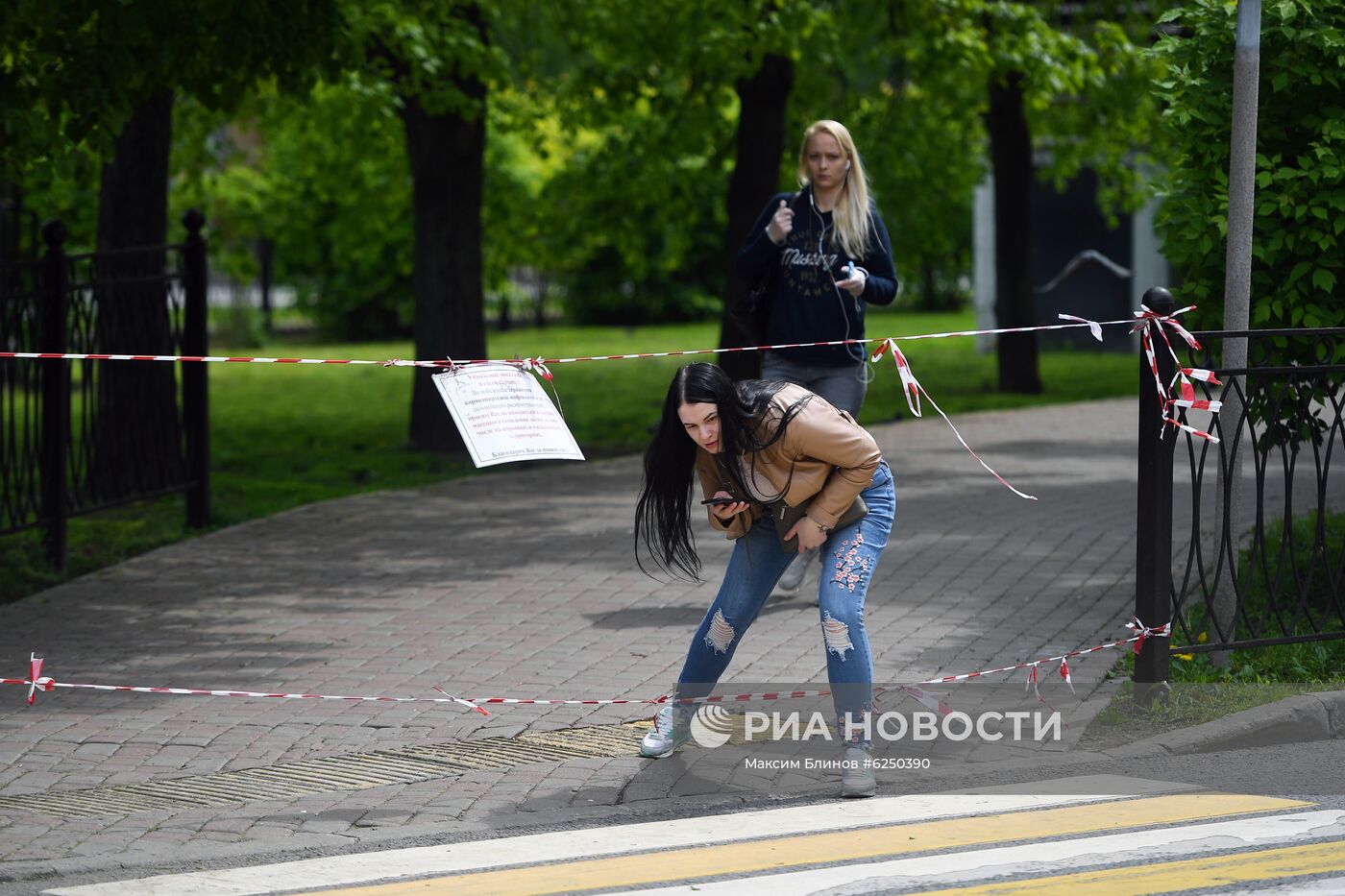 Москва во время режима самоизоляции жителей