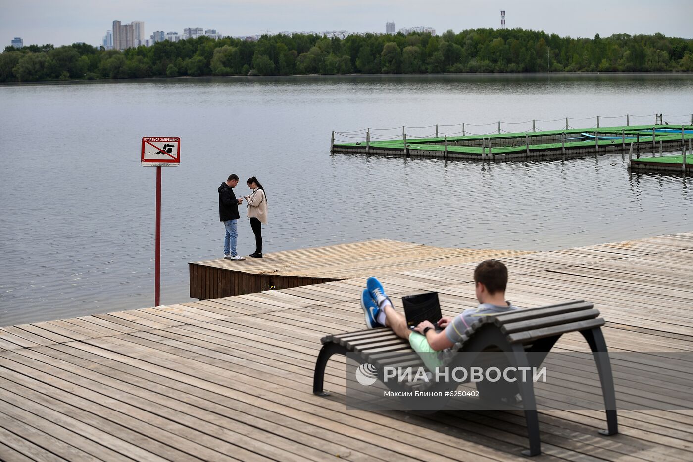 Москва во время режима самоизоляции жителей