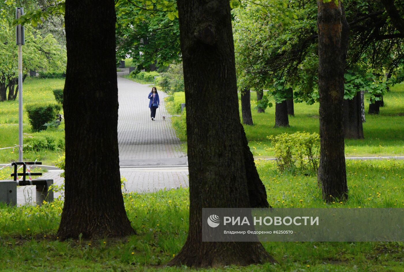 Москва во время режима самоизоляции жителей