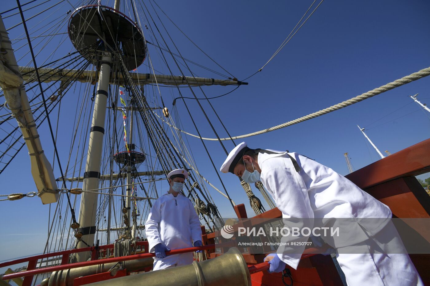 Корабль "Полтава" в Санкт-Петербурге