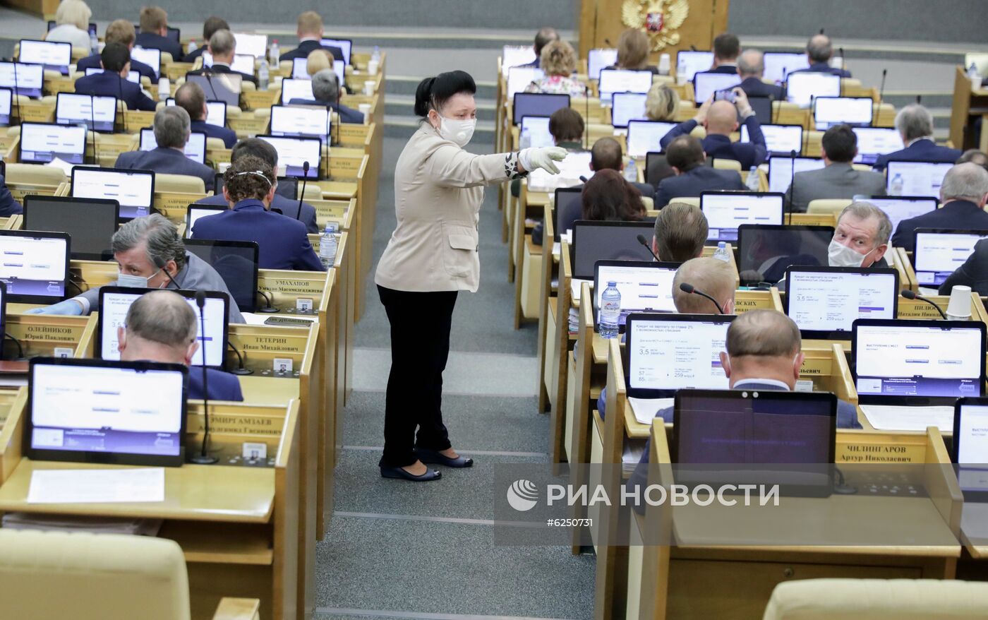 Пленарное заседание Госдумы РФ 