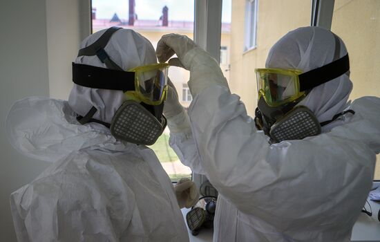 Госпиталь COVID-19 в Черкесске