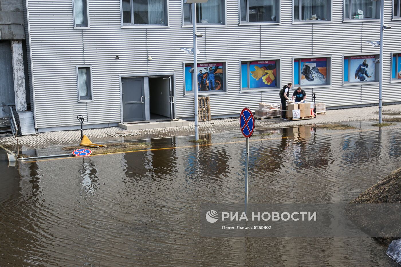 Последствия паводка в Мурманской области