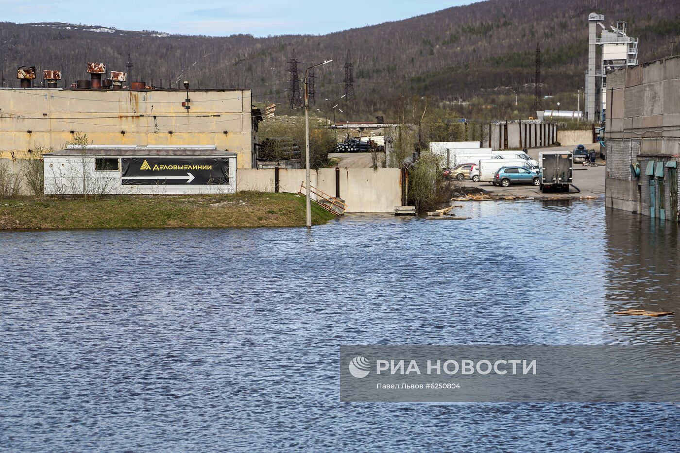 Последствия паводка в Мурманской области