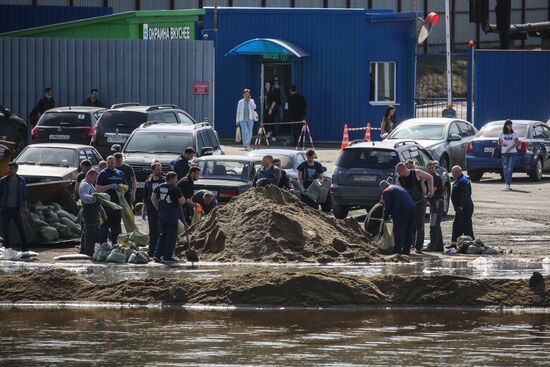 Последствия паводка в Мурманской области