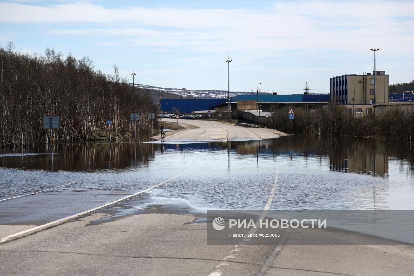 Последствия паводка в Мурманской области