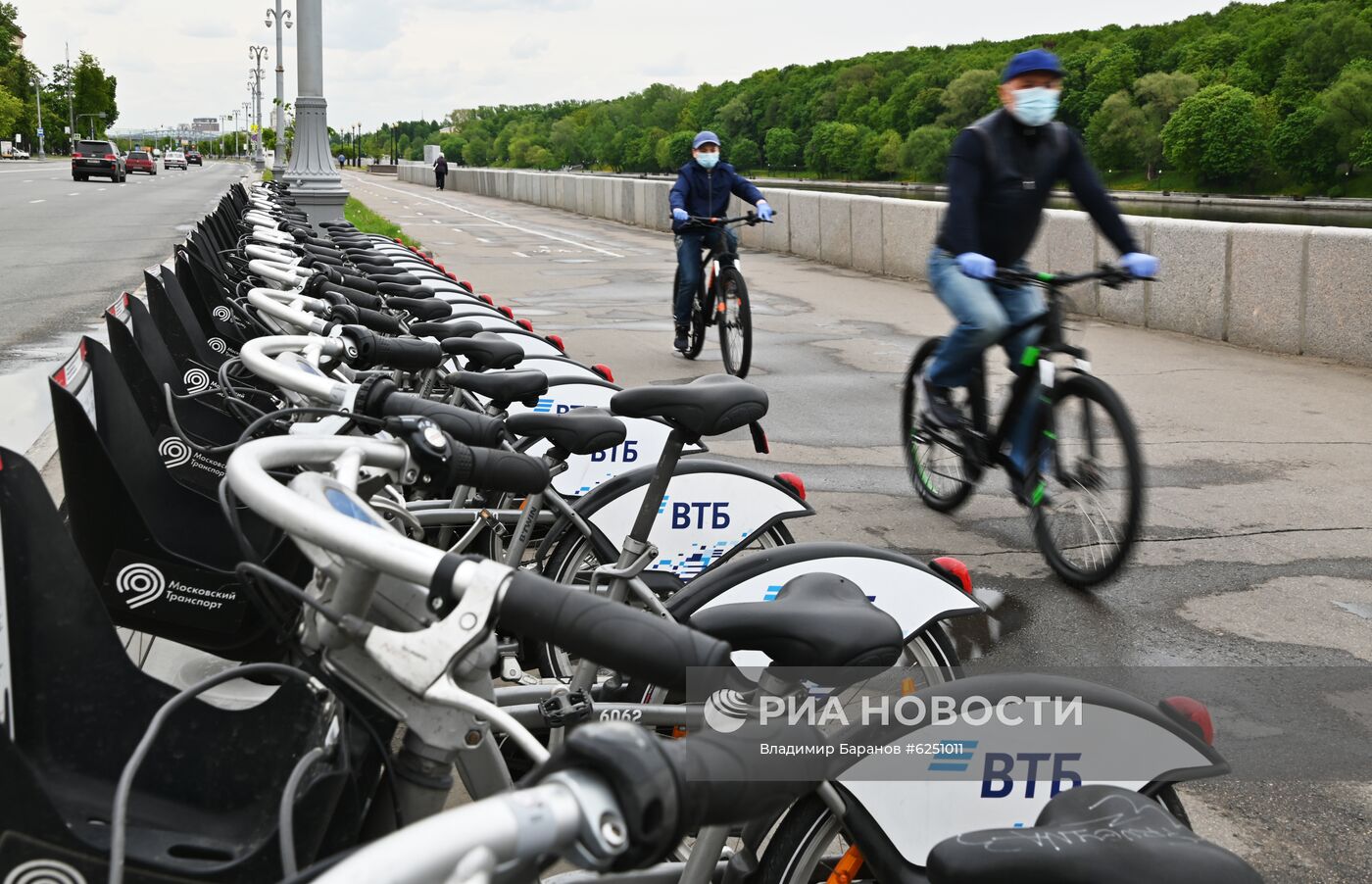 Москва во время режима самоизоляции жителей