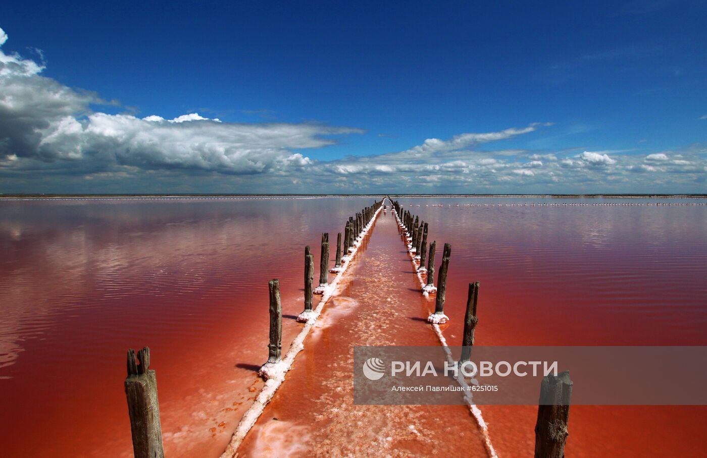 Озеро Сасык-Сиваш в Крыму