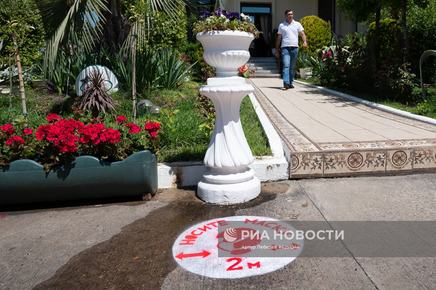 Подготовка к открытию санаториев в Сочи