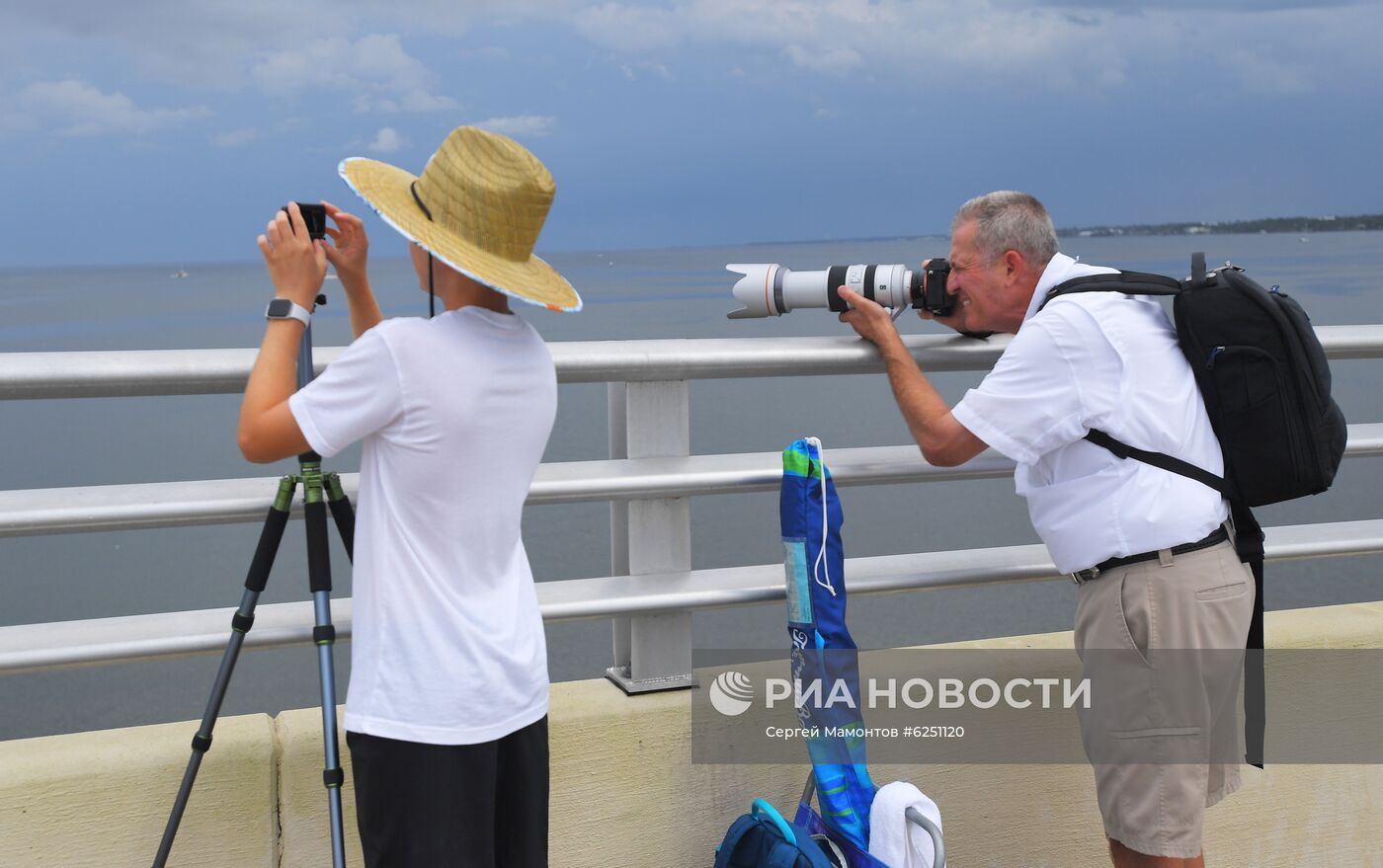 Старт американского корабля Crew Dragon к МКС отложили из-за погодных условий