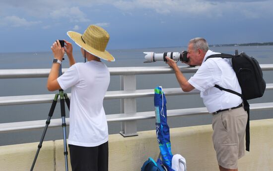 Старт американского корабля Crew Dragon к МКС отложили из-за погодных условий