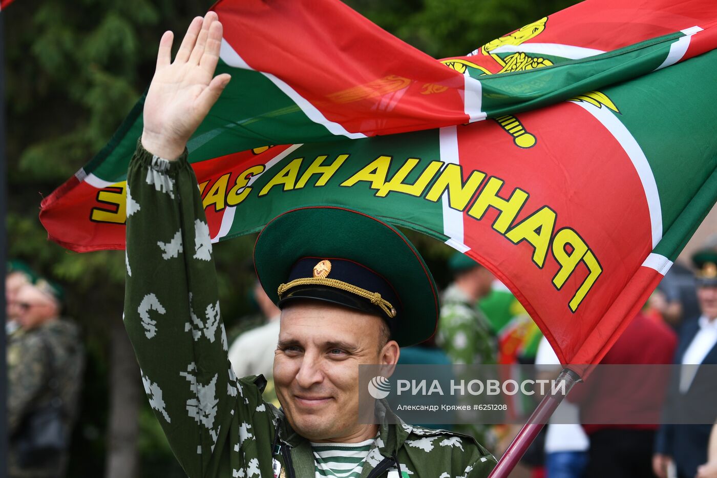 Празднование Дня пограничника 