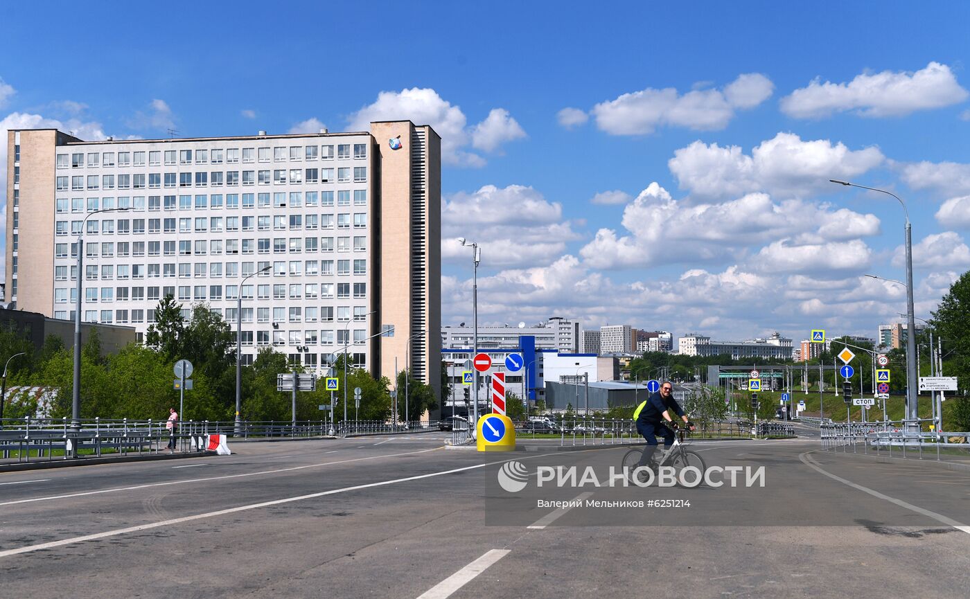 Открытие путепровода через МЦК