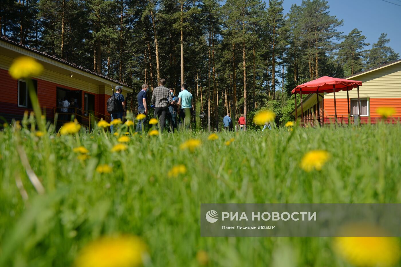 Подготовка к открытию детского лагеря "Зарница" в Свердловской области
