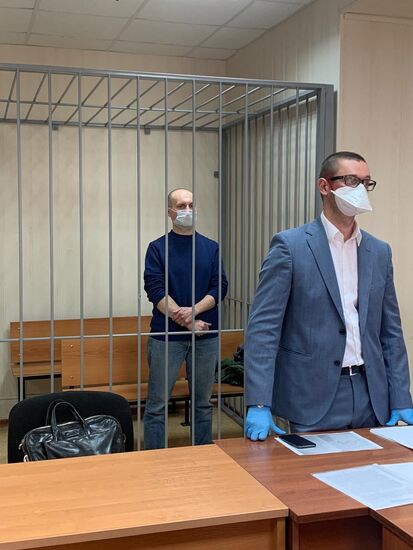 Избрание меры пресечения адвокату С. Щербакову