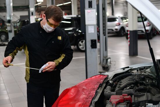 Работа автосервиса Renault в Подмосковье