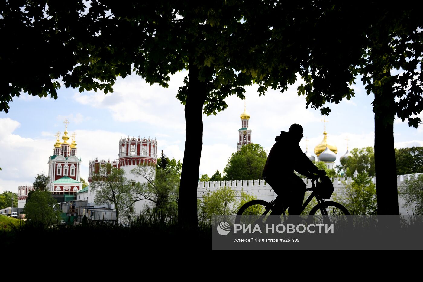 Москва во время режима самоизоляции жителей