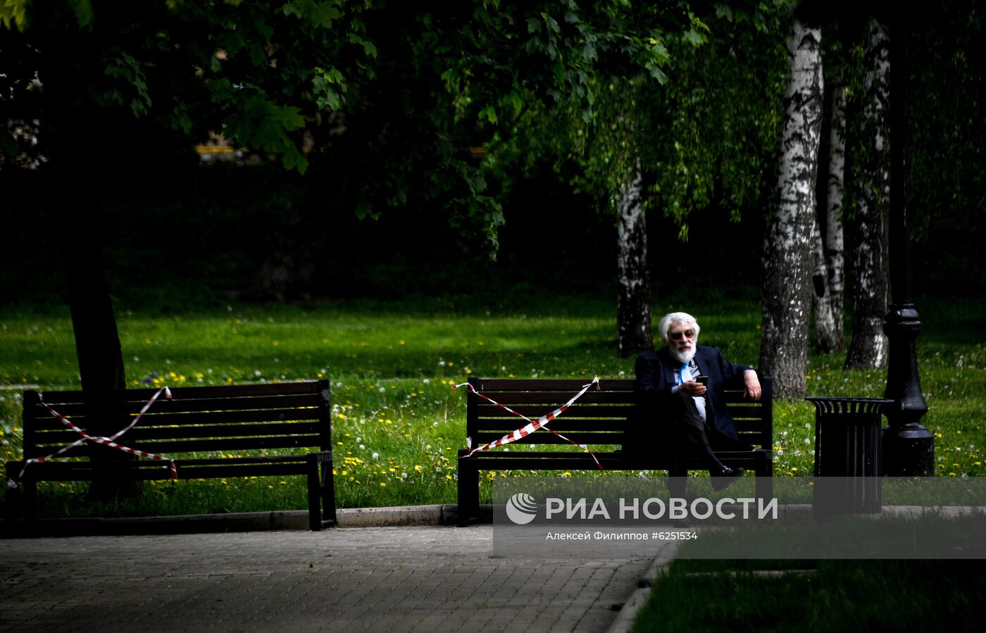 Москва во время режима самоизоляции жителей