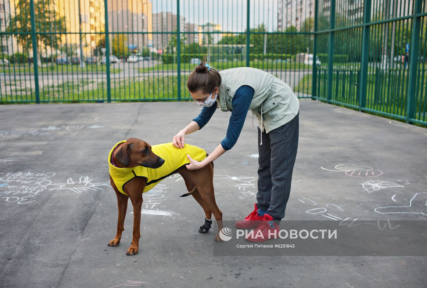 Москва во время режима самоизоляции жителей