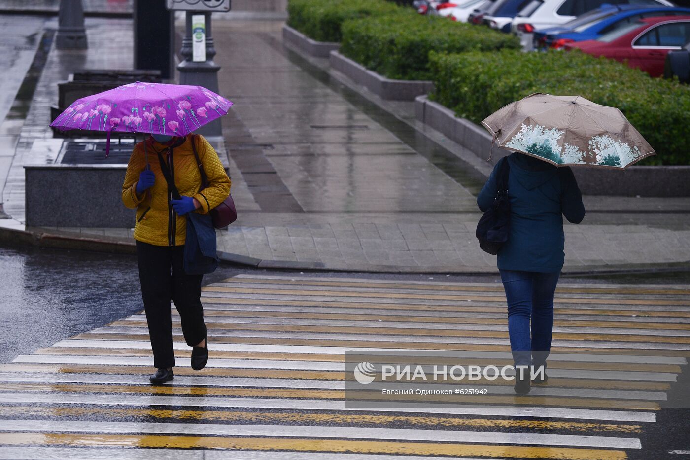 Дождь в Москве