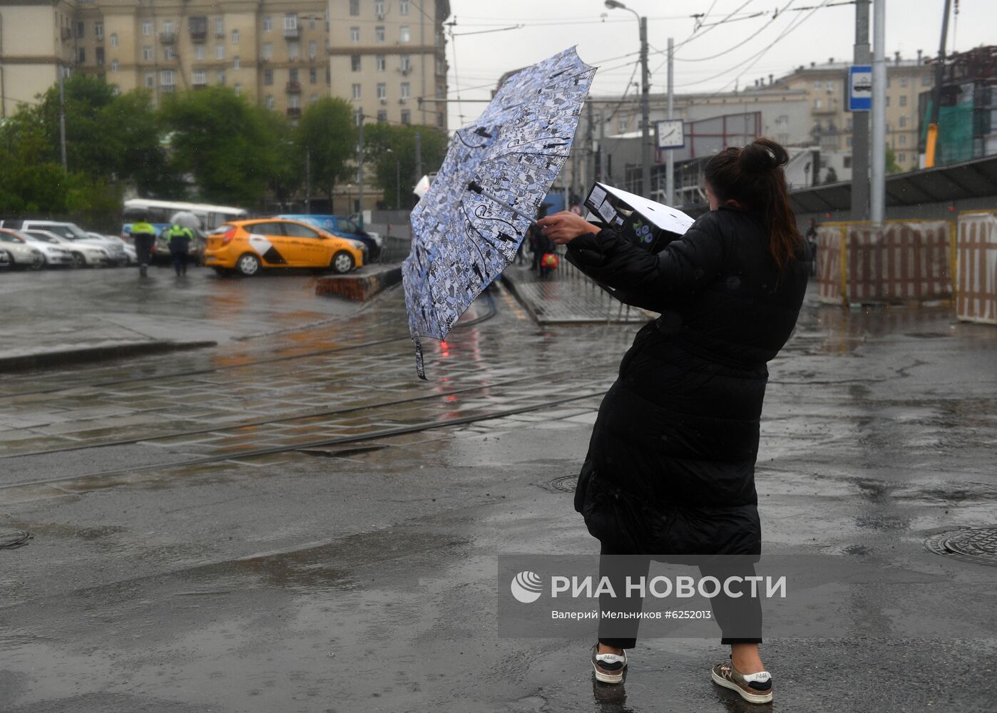 Дождь в Москве