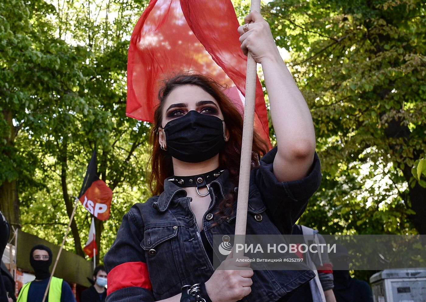 Акция протеста в Варшаве