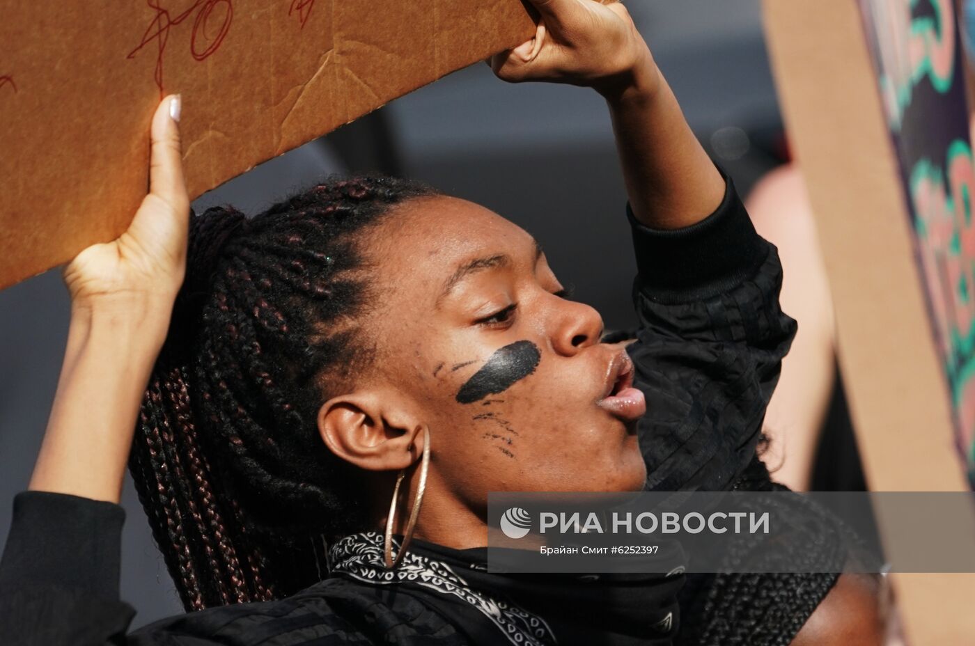 Протесты в Нью-Йорке