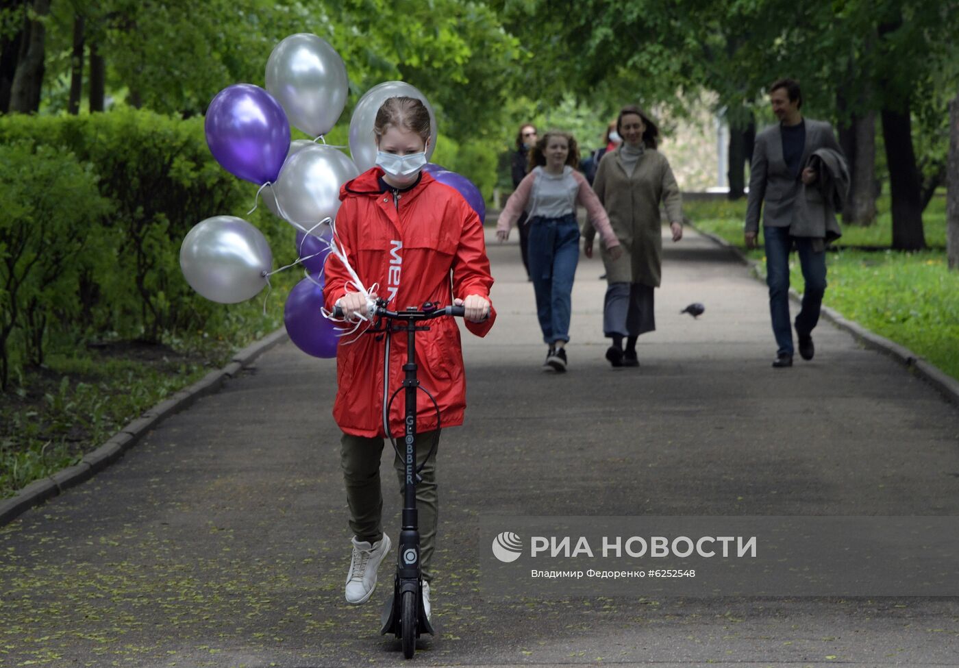 Москва во время режима самоизоляции жителей