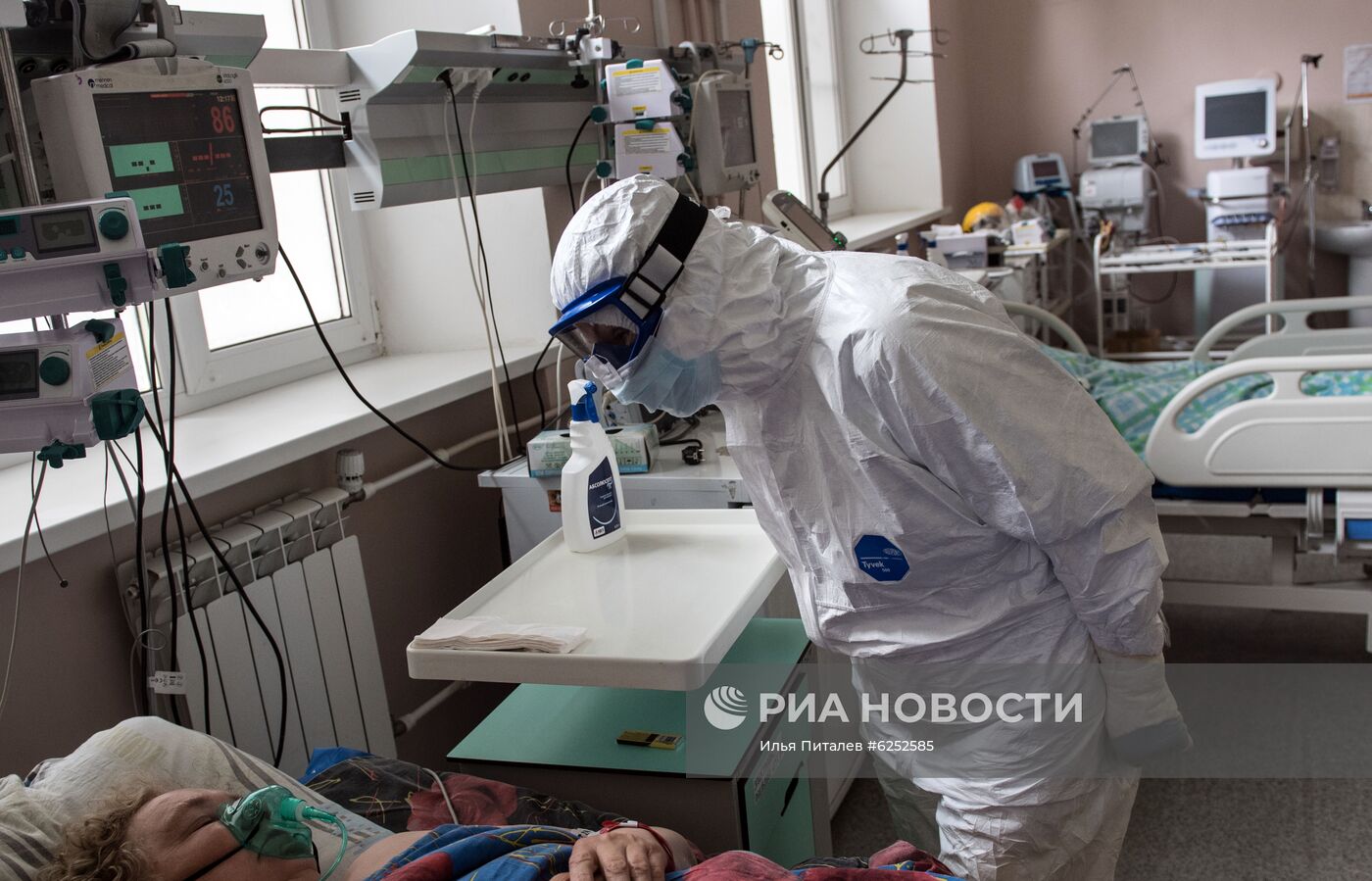 Госпиталь COVID-19 в Тверской областной больнице