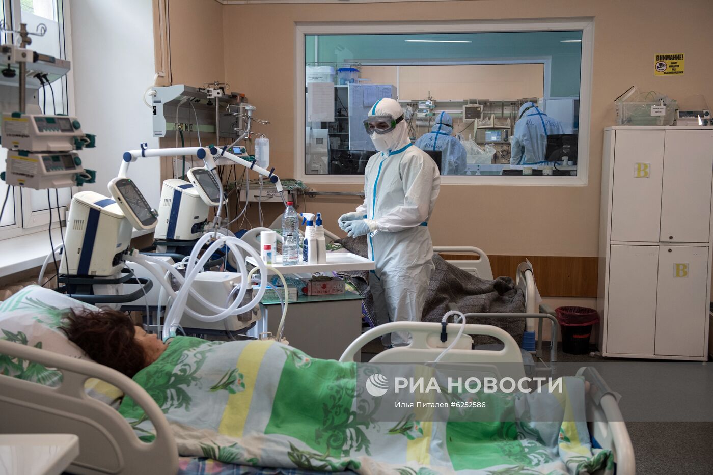 Госпиталь COVID-19 в Тверской областной больнице