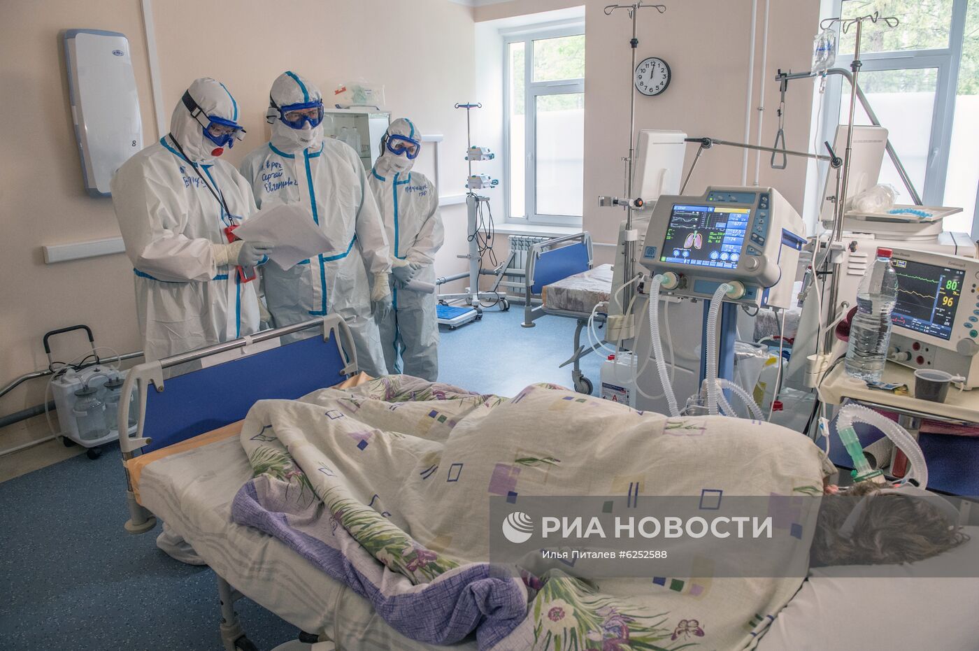 Госпиталь COVID-19 в Тверской областной больнице