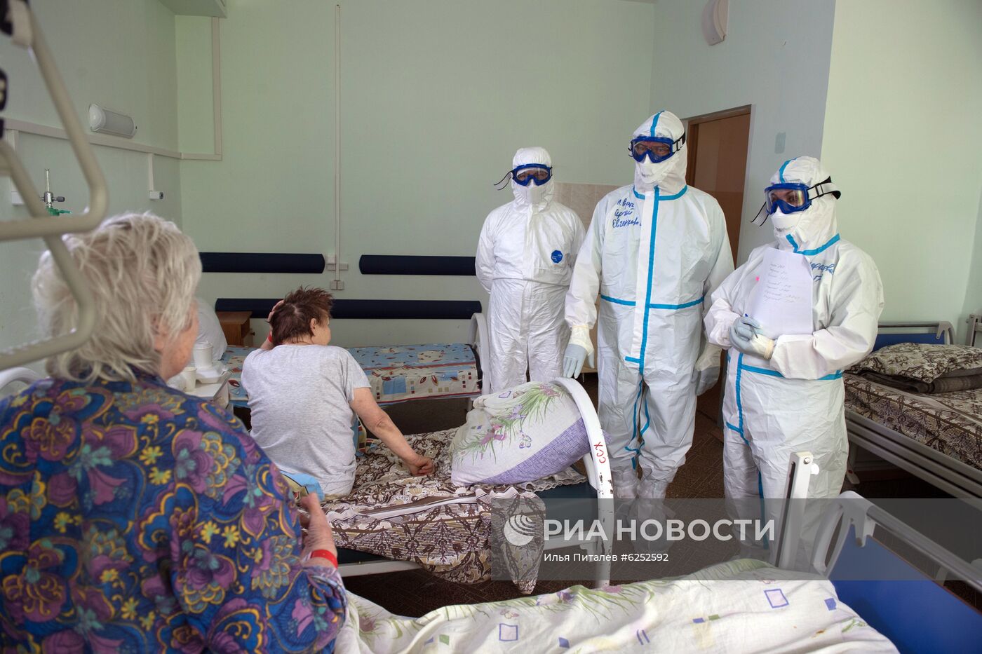 Госпиталь COVID-19 в Тверской областной больнице