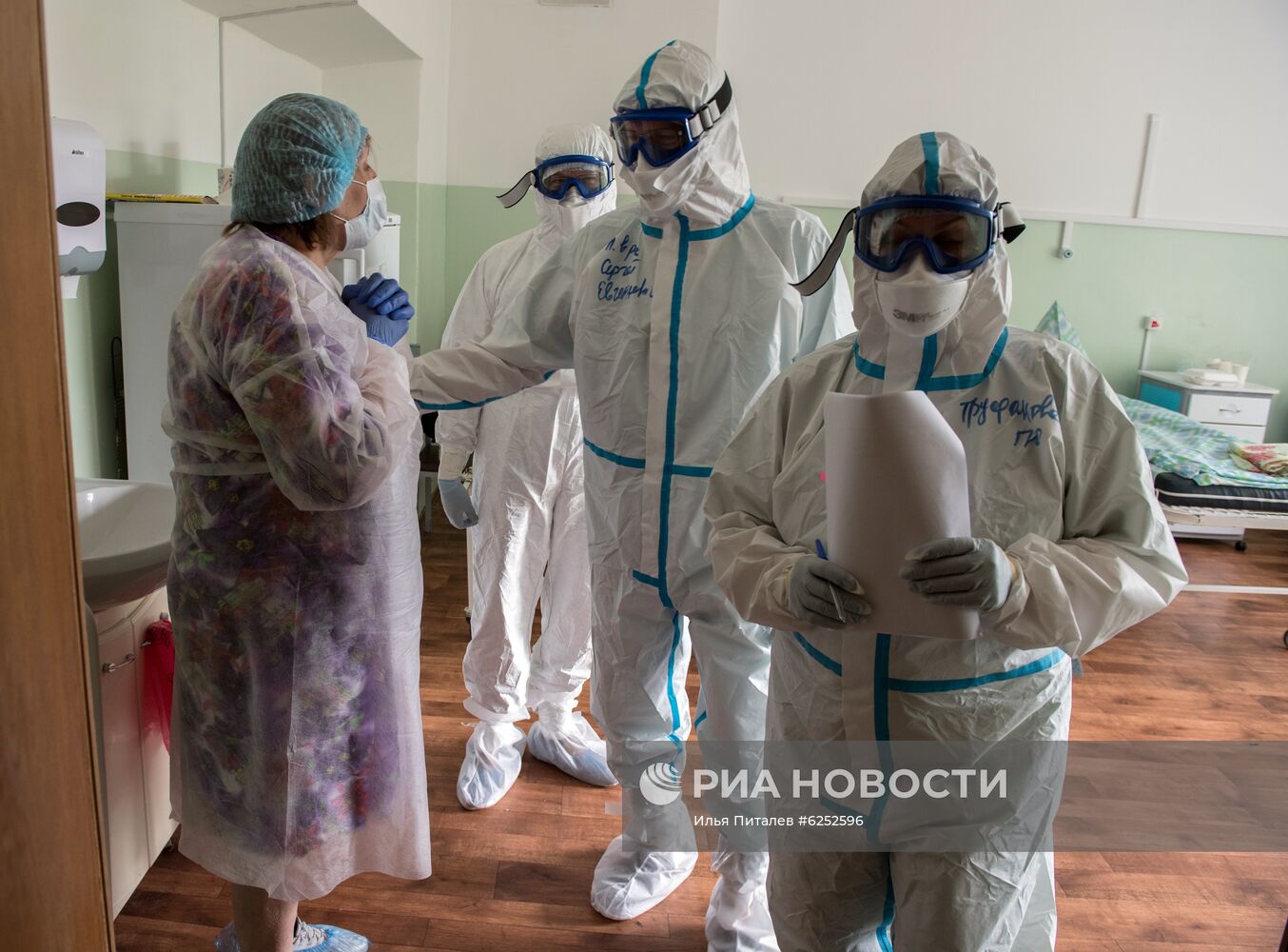 Госпиталь COVID-19 в Тверской областной больнице