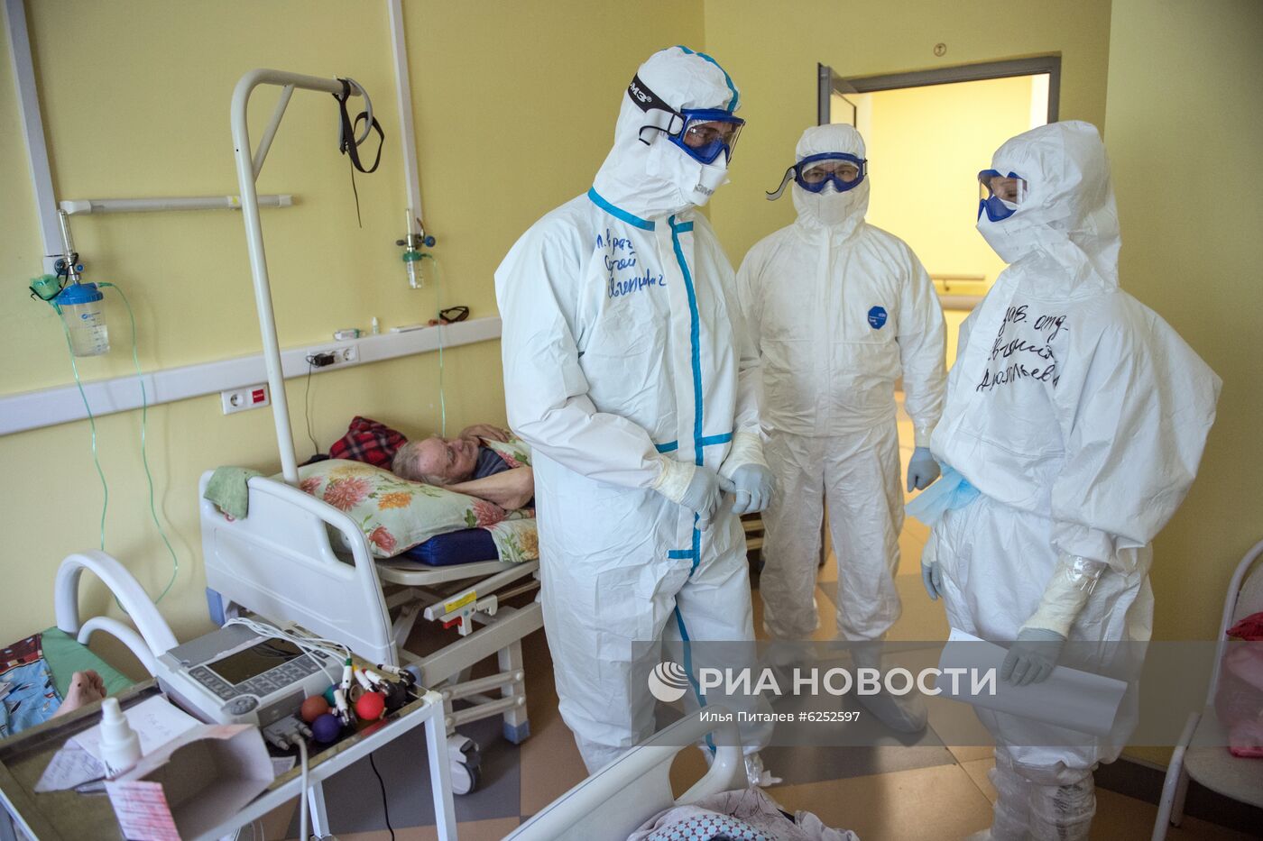 Госпиталь COVID-19 в Тверской областной больнице