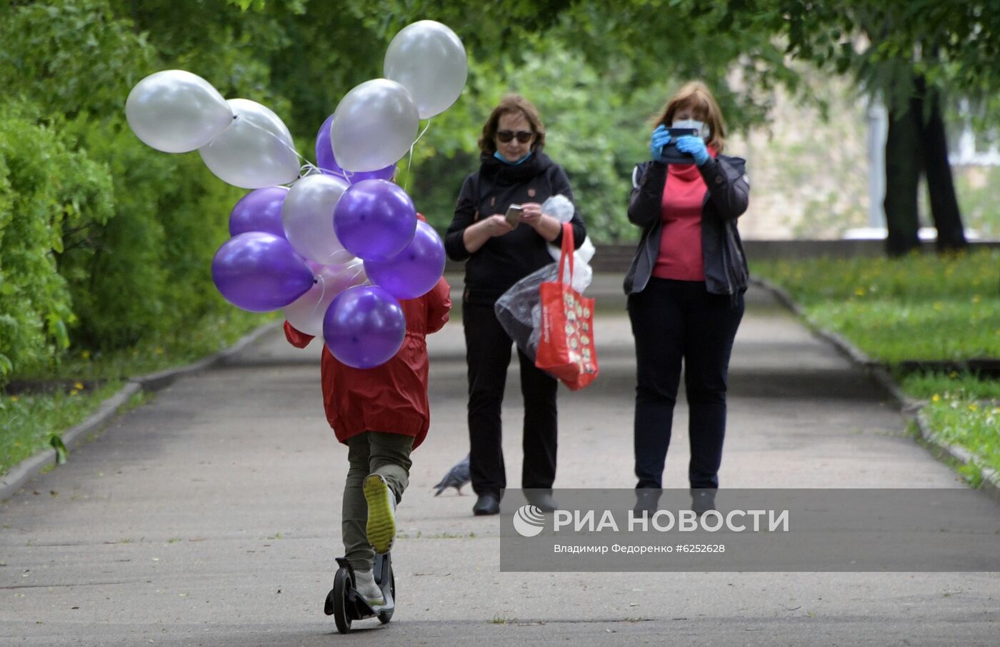 Москва во время режима самоизоляции жителей