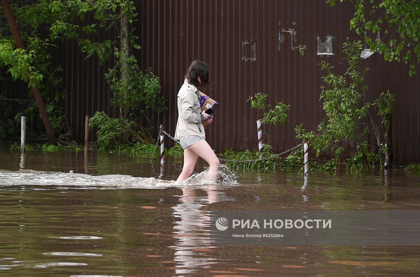 Подтопления в Подмосковье