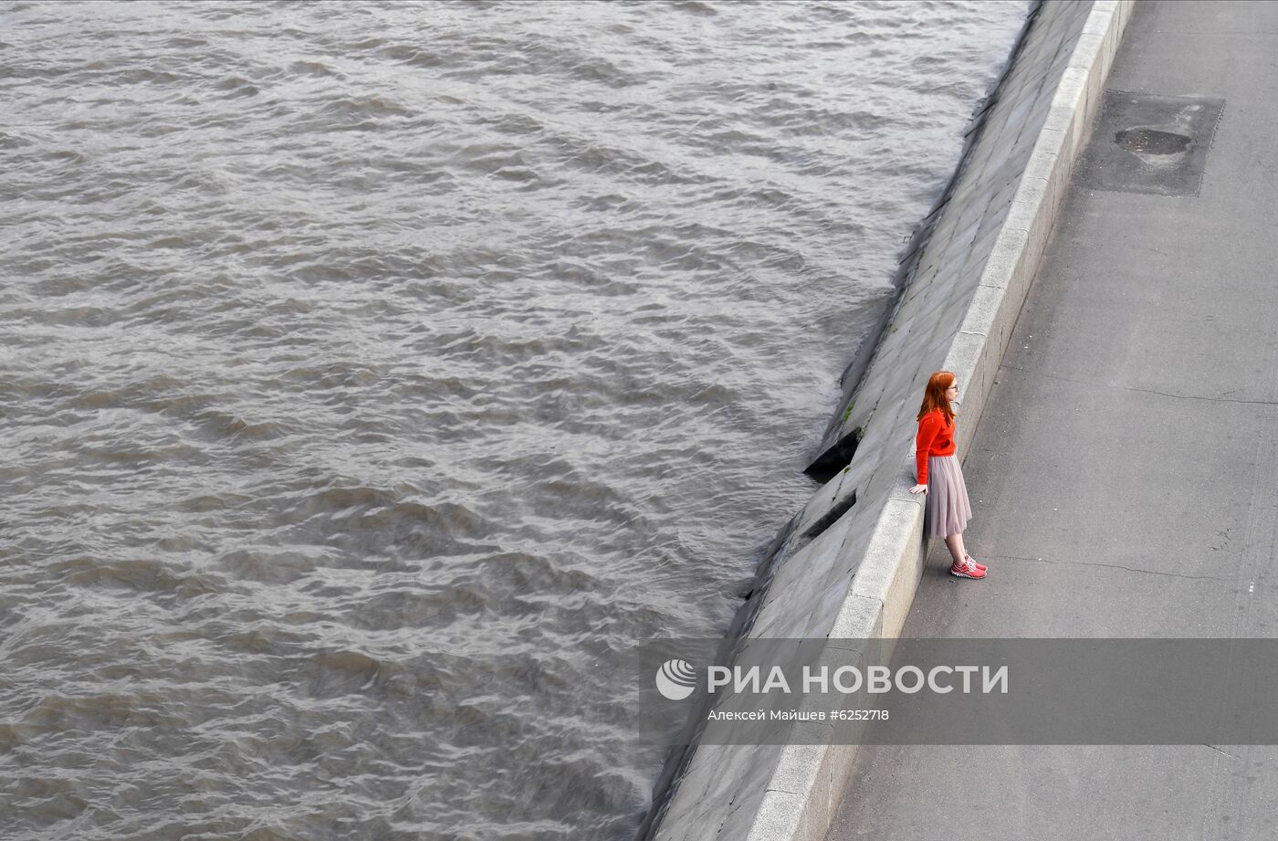 Москва во время режима самоизоляции жителей