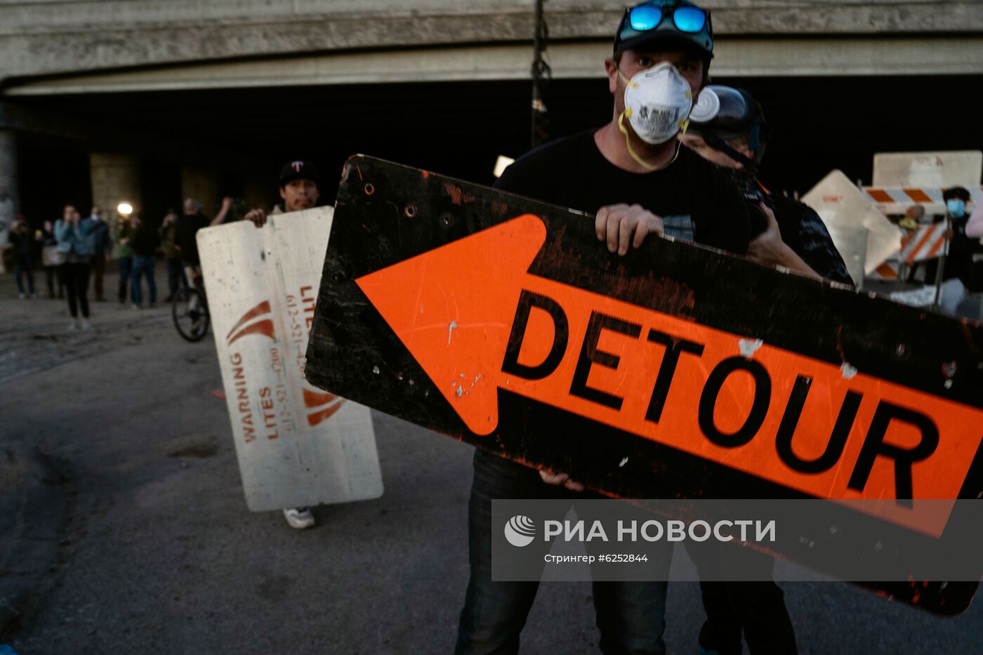 Протесты в Миннеаполисе