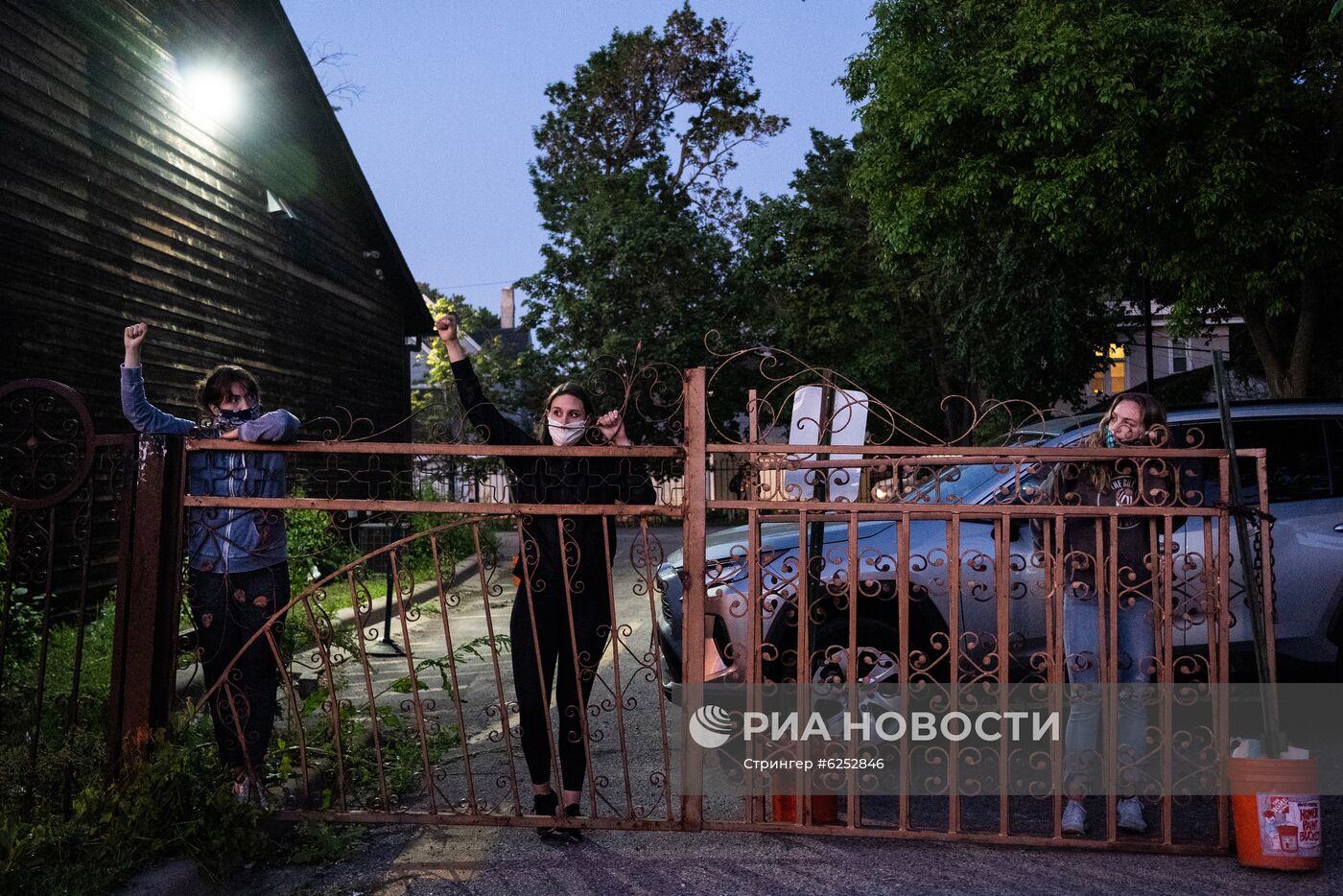 Протесты в Миннеаполисе