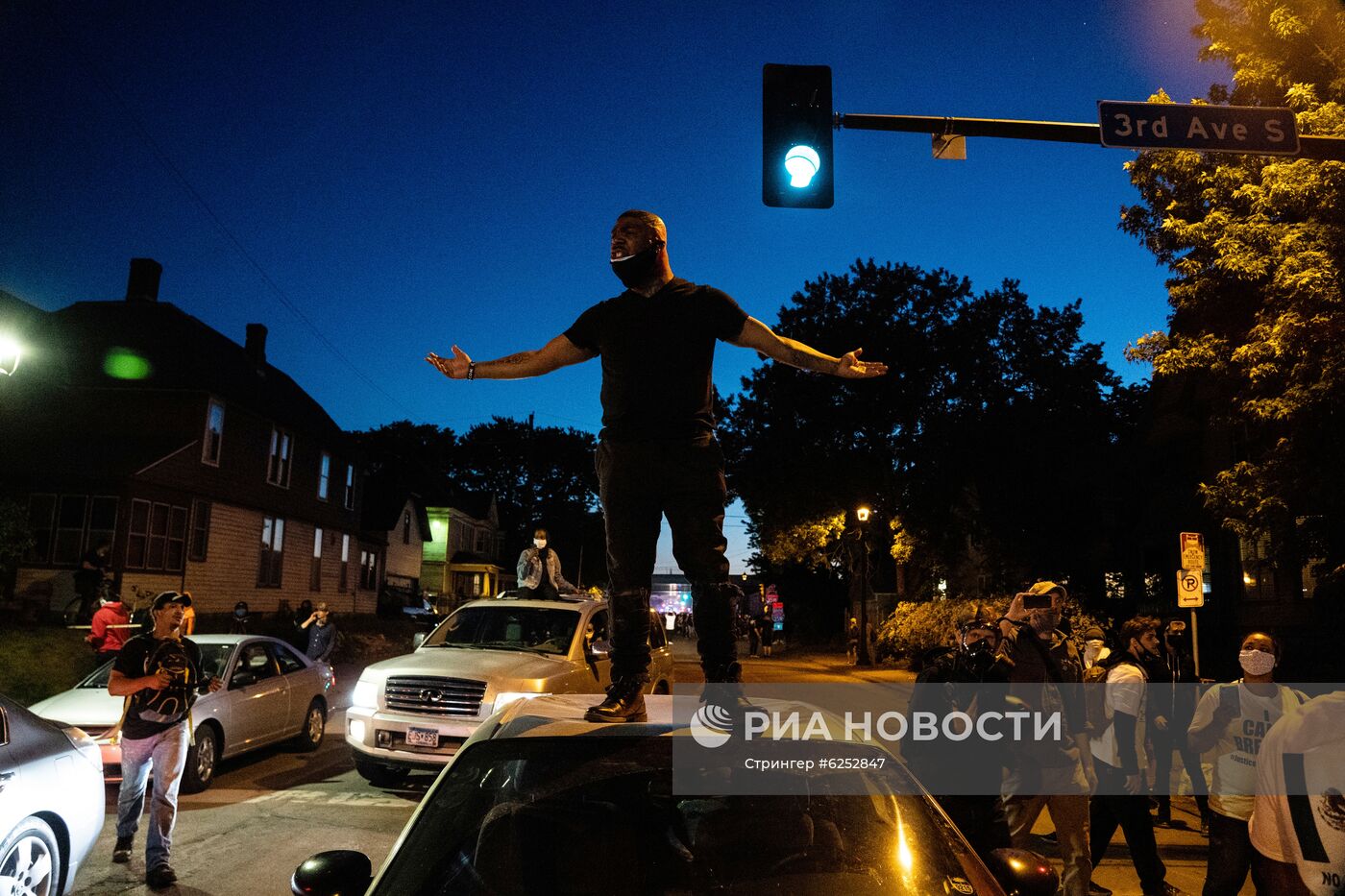 Протесты в Миннеаполисе