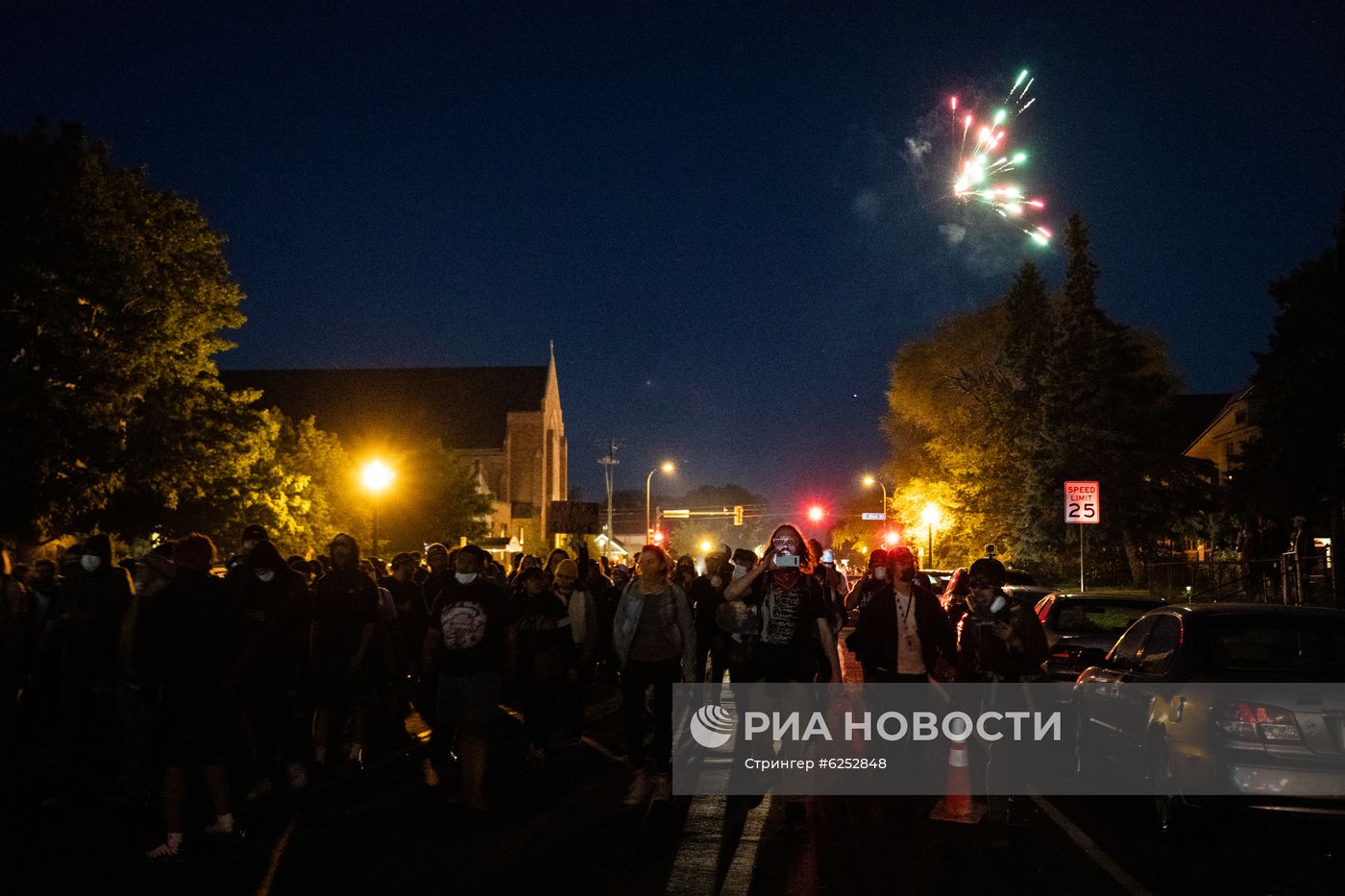 Протесты в Миннеаполисе